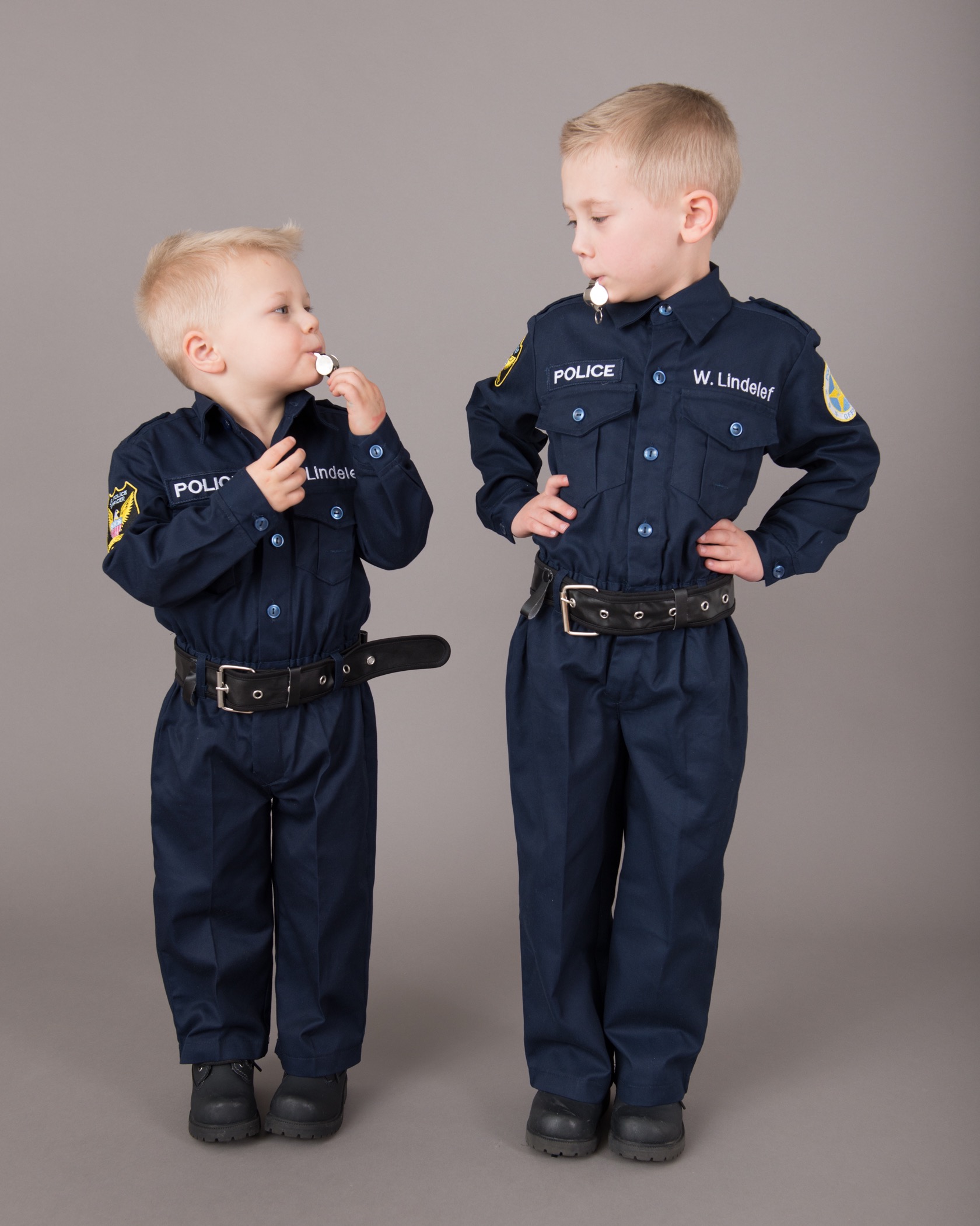 Police Officer Cop Crime Fighter SWAT Child Costume