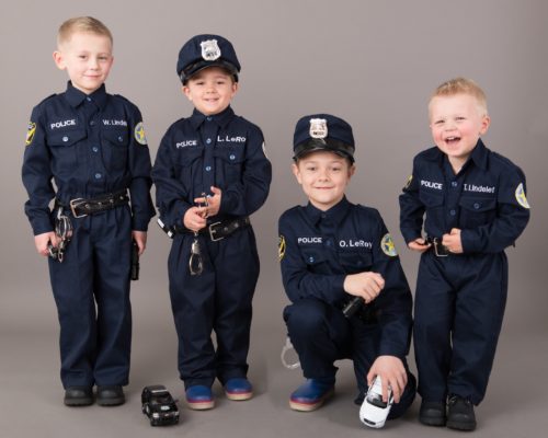 Authentic Personalized Kid's Police Costume - Like the real uniform!