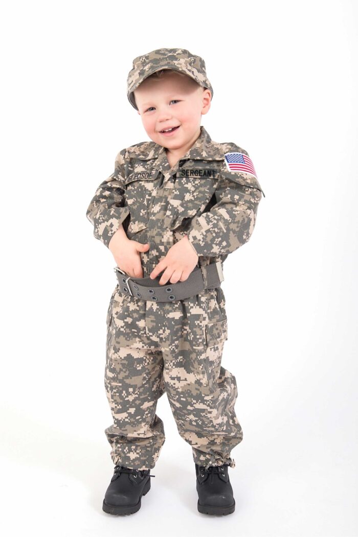 Kid's Camo Fatigues - Embroidery Personalized! + FREE Camo Hat!