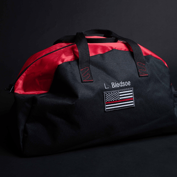 Thin Red Line Bag - Embroidery Personalized - Little Hero Uniforms